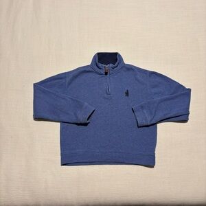 Boys Johnnie-O Quarter Zip Sweater | Blue | Size 4